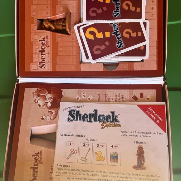 Sherlock deluxe game - Picture 2 of 2